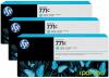 HP 771C TRIPACK CARTUS LIGHT CYAN NR.771C B6Y36A 3X775ML ORIGINAL PENTRU HP DESIGNJET Z6200