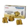 XEROX PHASER 8560 CERNEALA SOLIDA YELLOW 3 STICKS 108R00766 3K ORIGINAL